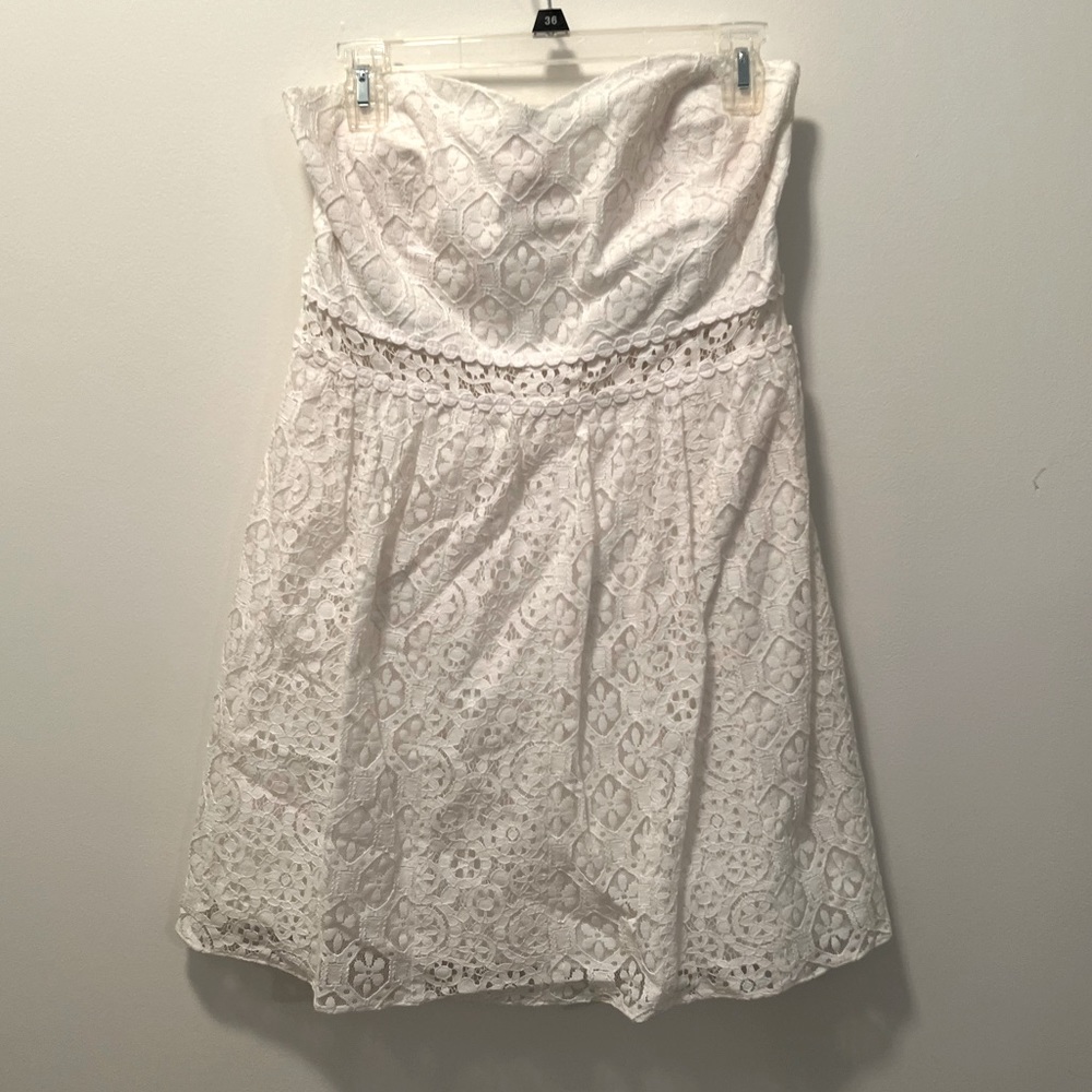 Lilly Pulitzer strapless dress
